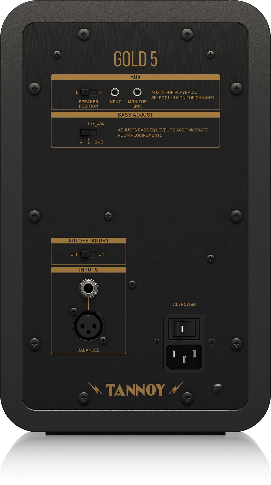 Tannoy GOLD5 200-Watt Bi-Amplified Nearfield Studio Reference Monitor - Image 2