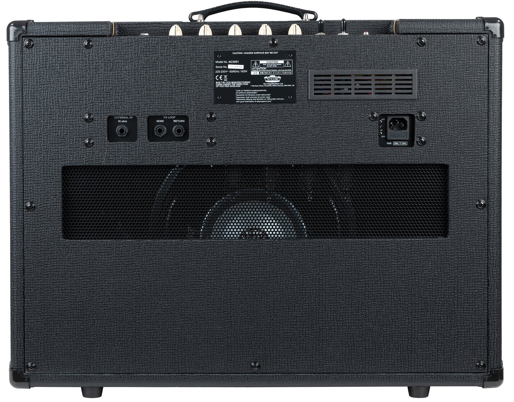 VOX AC30S1 1x12" Valve Guitar Amplifier - Image 3