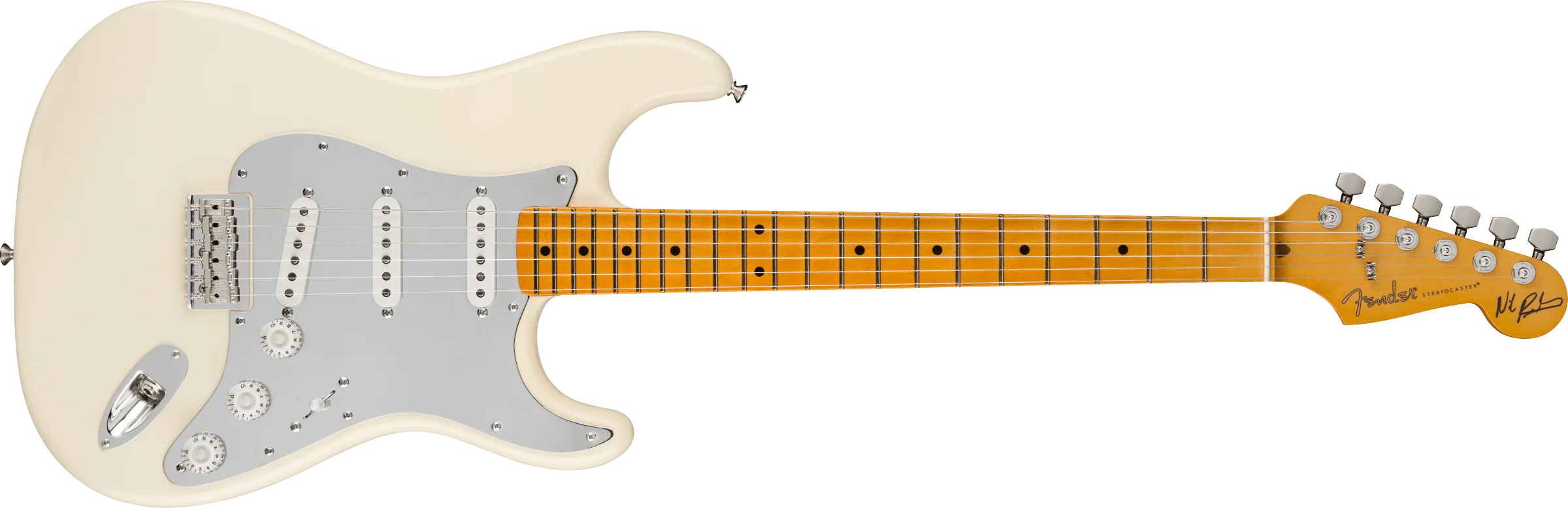 Fender Nile Rodgers Hitmaker Stratocaster - Olympic White - Image 2