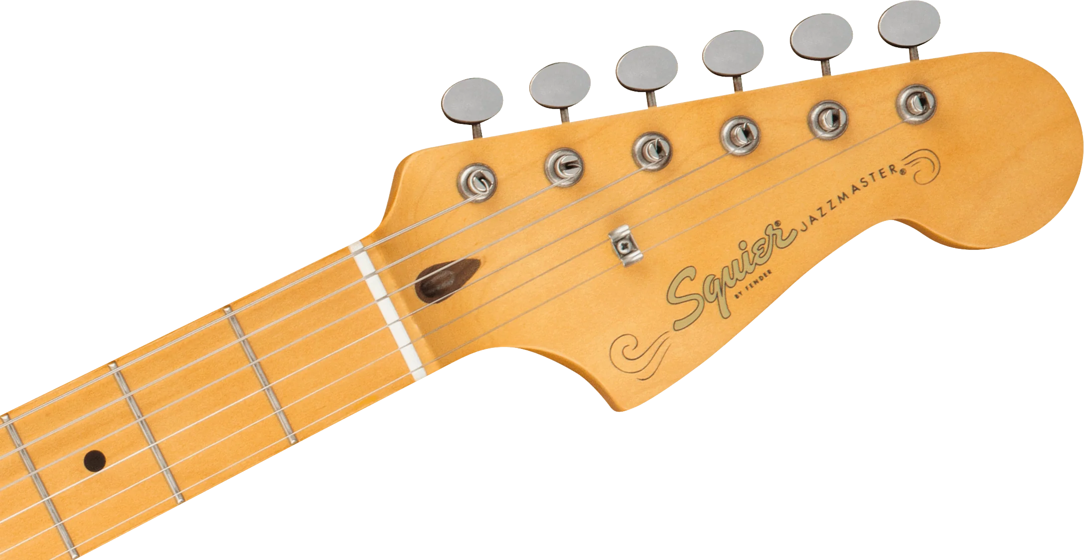 Fender Squier 40th Anniversary Jazzmaster Vintage Edition - Satin Seafoam Green - Image 4