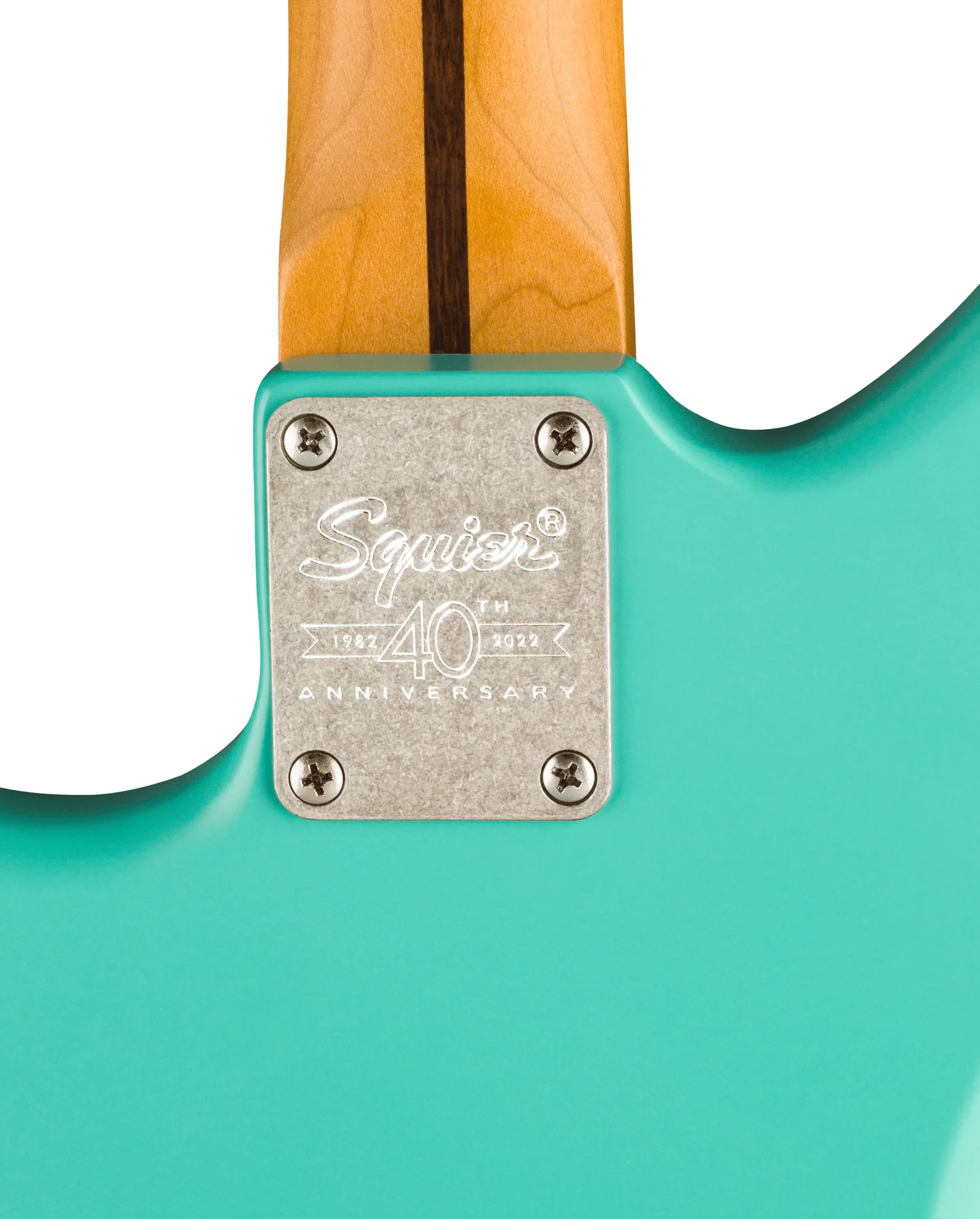 Fender Squier 40th Anniversary Jazzmaster Vintage Edition - Satin Seafoam Green - Image 7