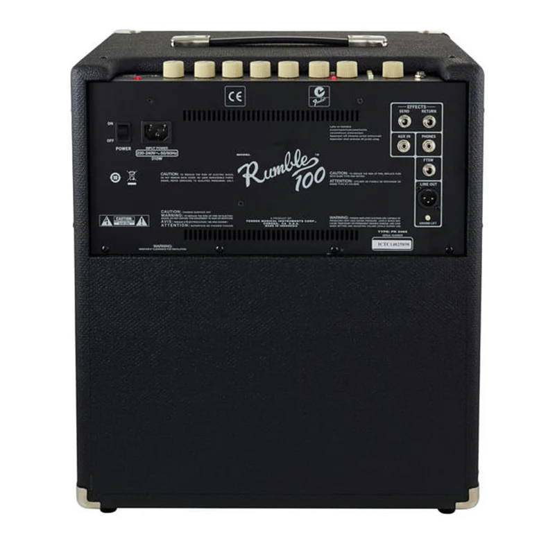 Fender Rumble 100 Bass Combo - Image 4