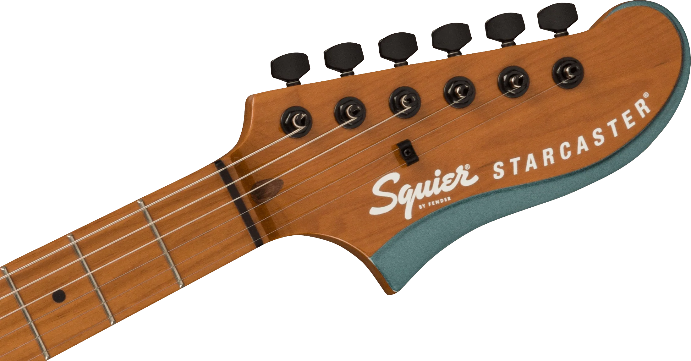 Fender Contemporary Active Starcaster - Roasted Maple Fingerboard, Gunmetal Metallic - Image 2
