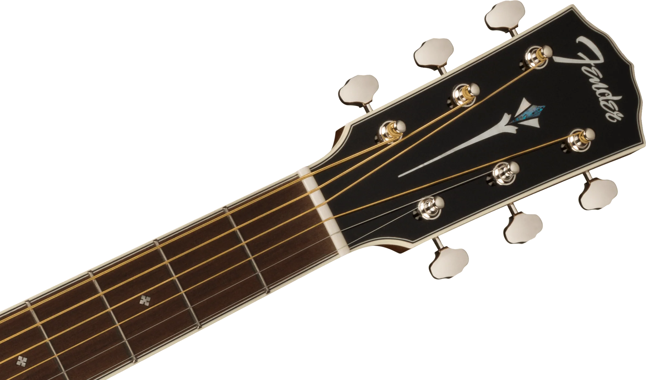 Fender PD-220E Dreadnought Ovangkol FB - 3 Colour Sunburst - Image 2