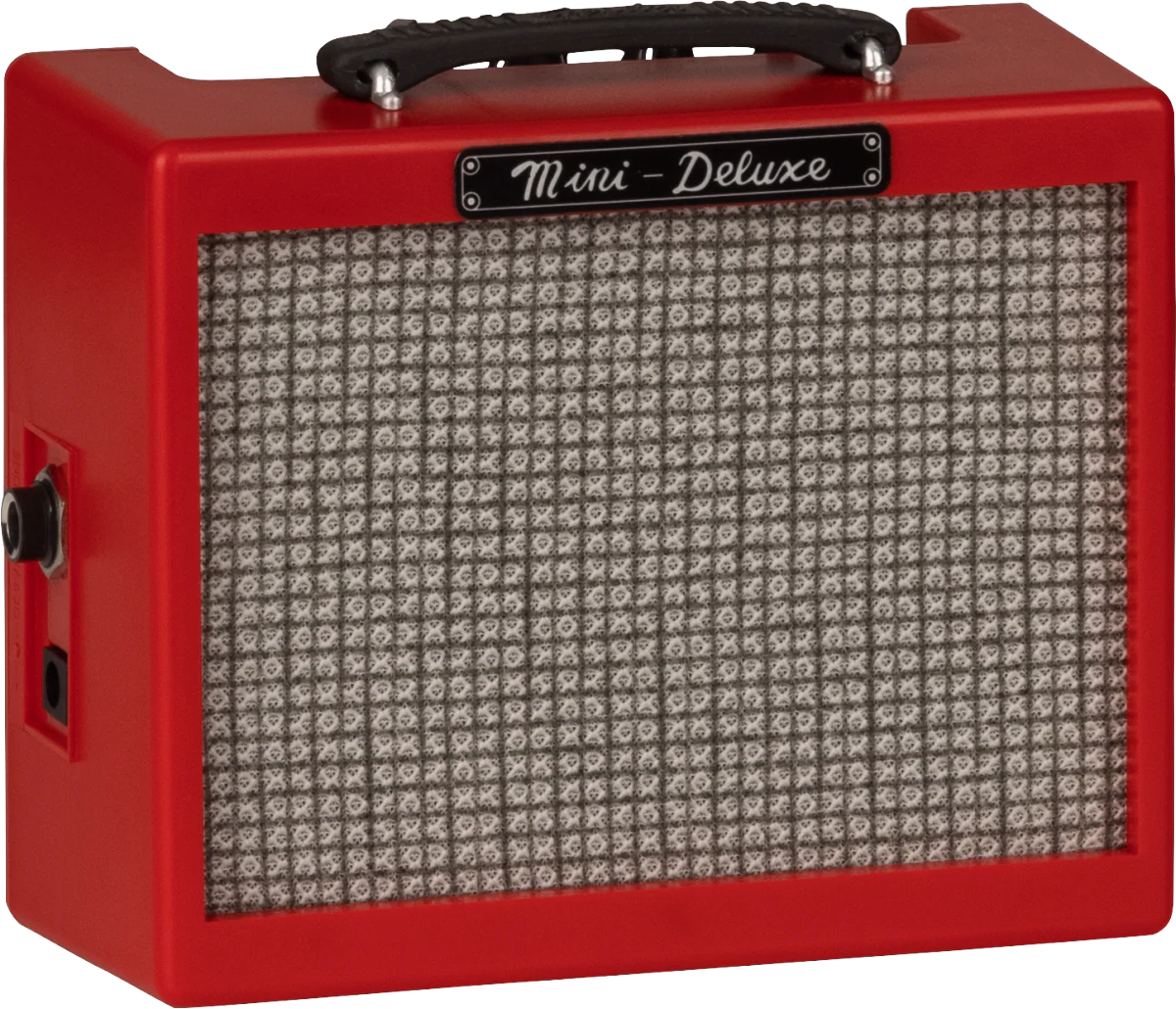 Fender Mini Deluxe Amp - Red - Image 3