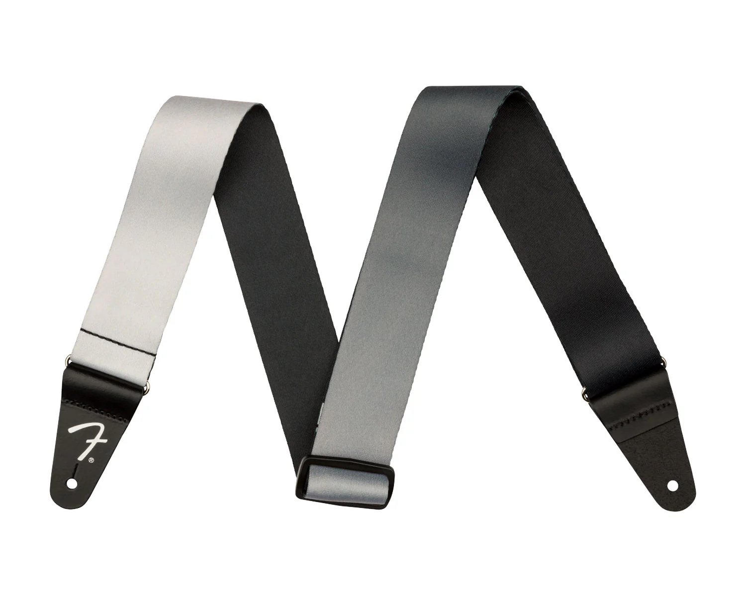 Fender 2" Ombré Strap - Silver Smoke