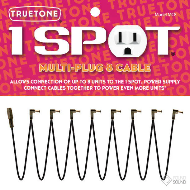 Truetone MC8 1 Spot MultiPlug 8 Cable