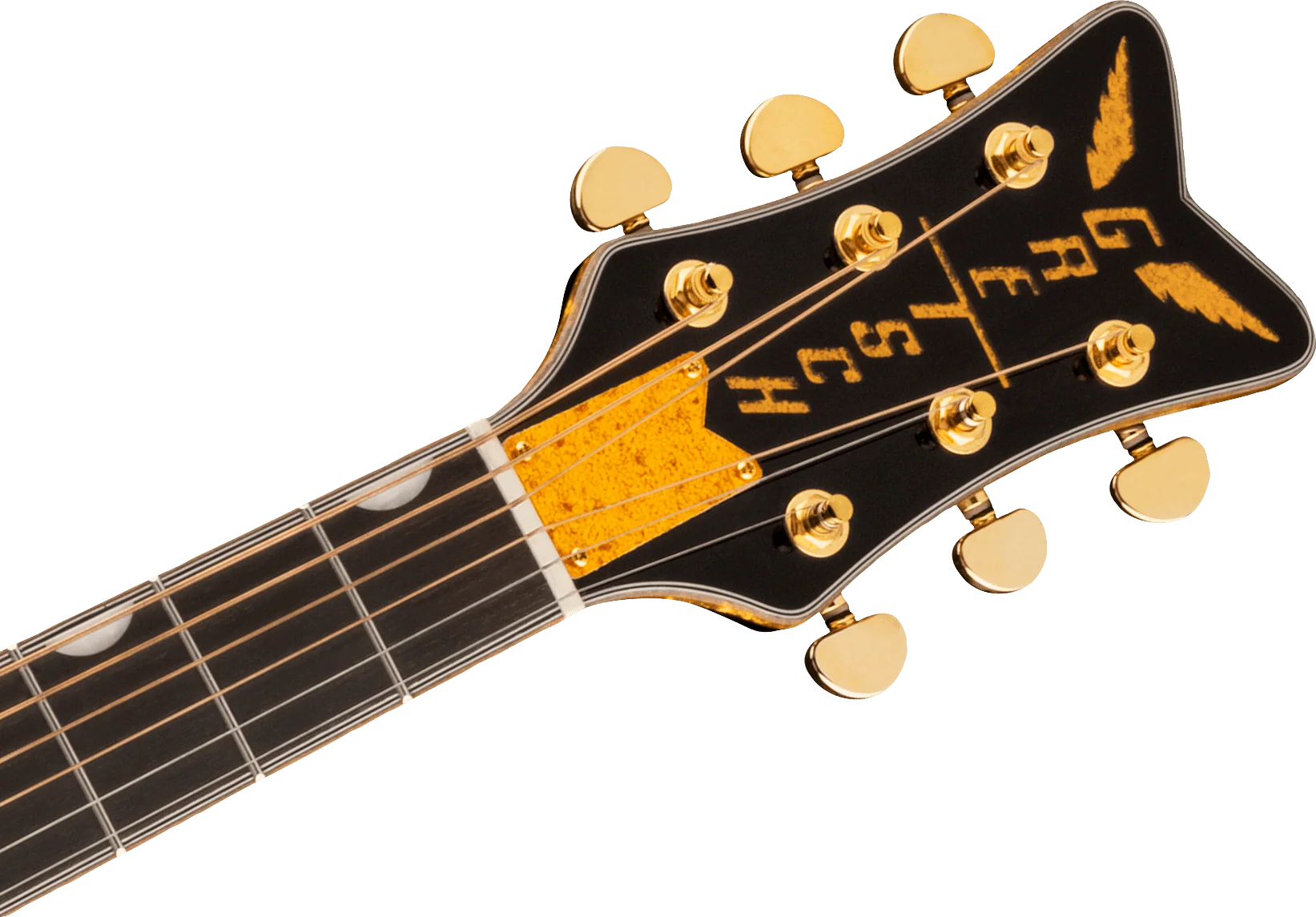 Gretsch G5021E Rancher Penguin Parlour Acoustic/ Electric Guitar - Black - Image 2