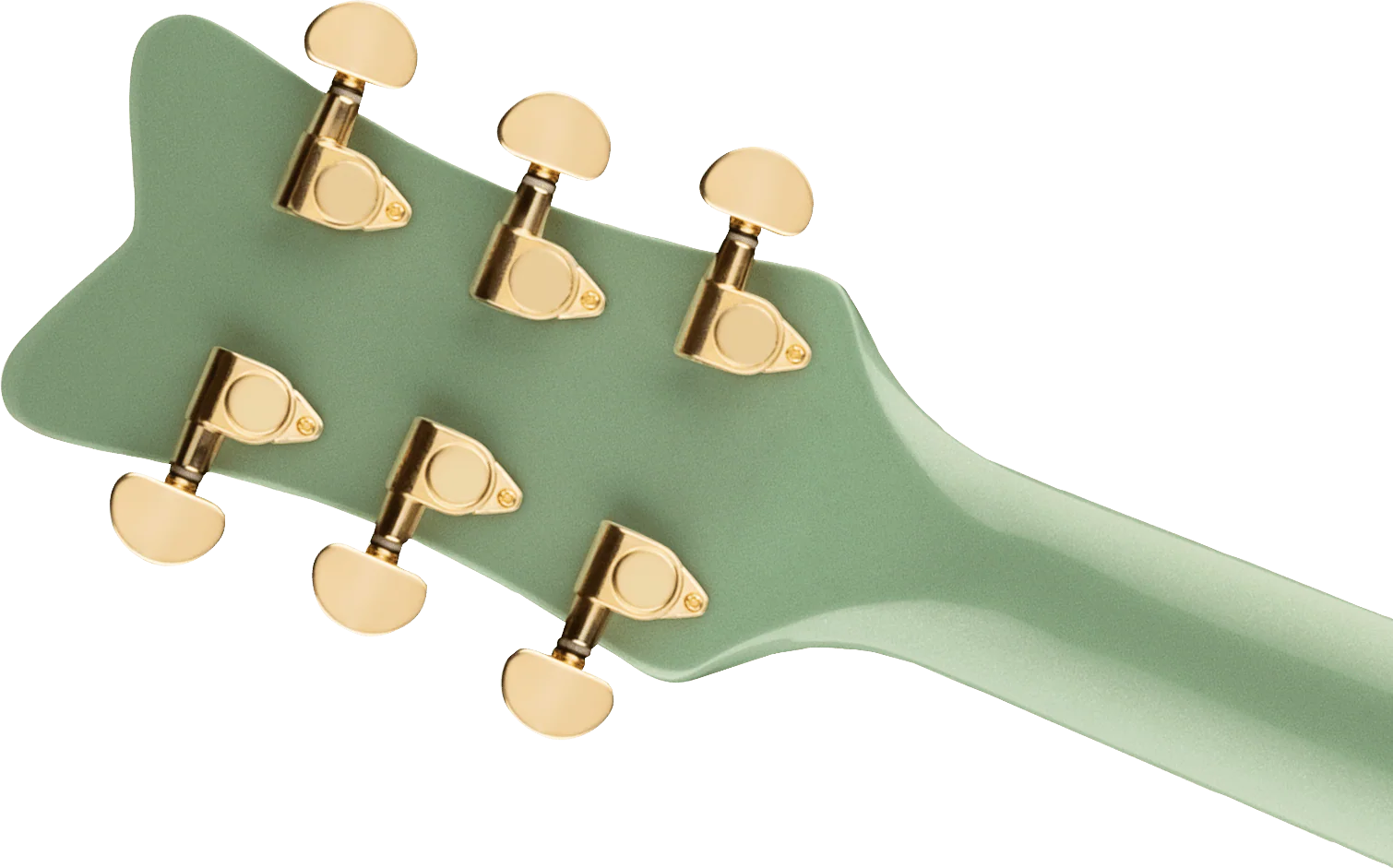 Gretsch G5021E Rancher Penguin Parlour Acoustic/Electric Guitar - Mint Metallic - Image 3