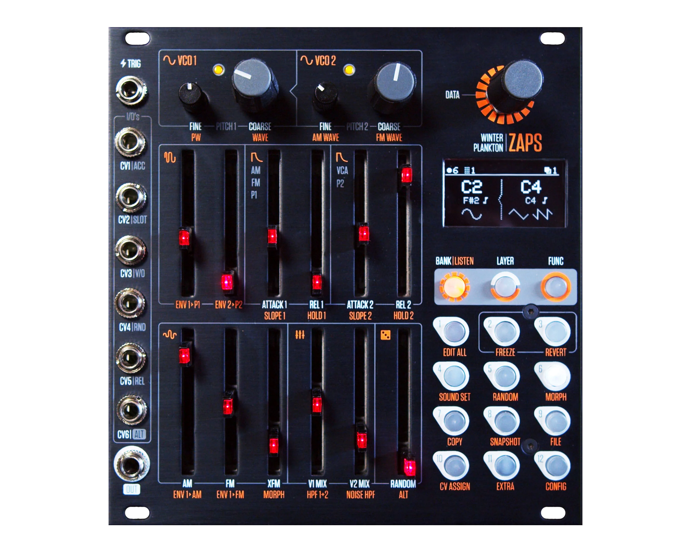 Winter Plankton ZAPS Percussion Line Synth Voice