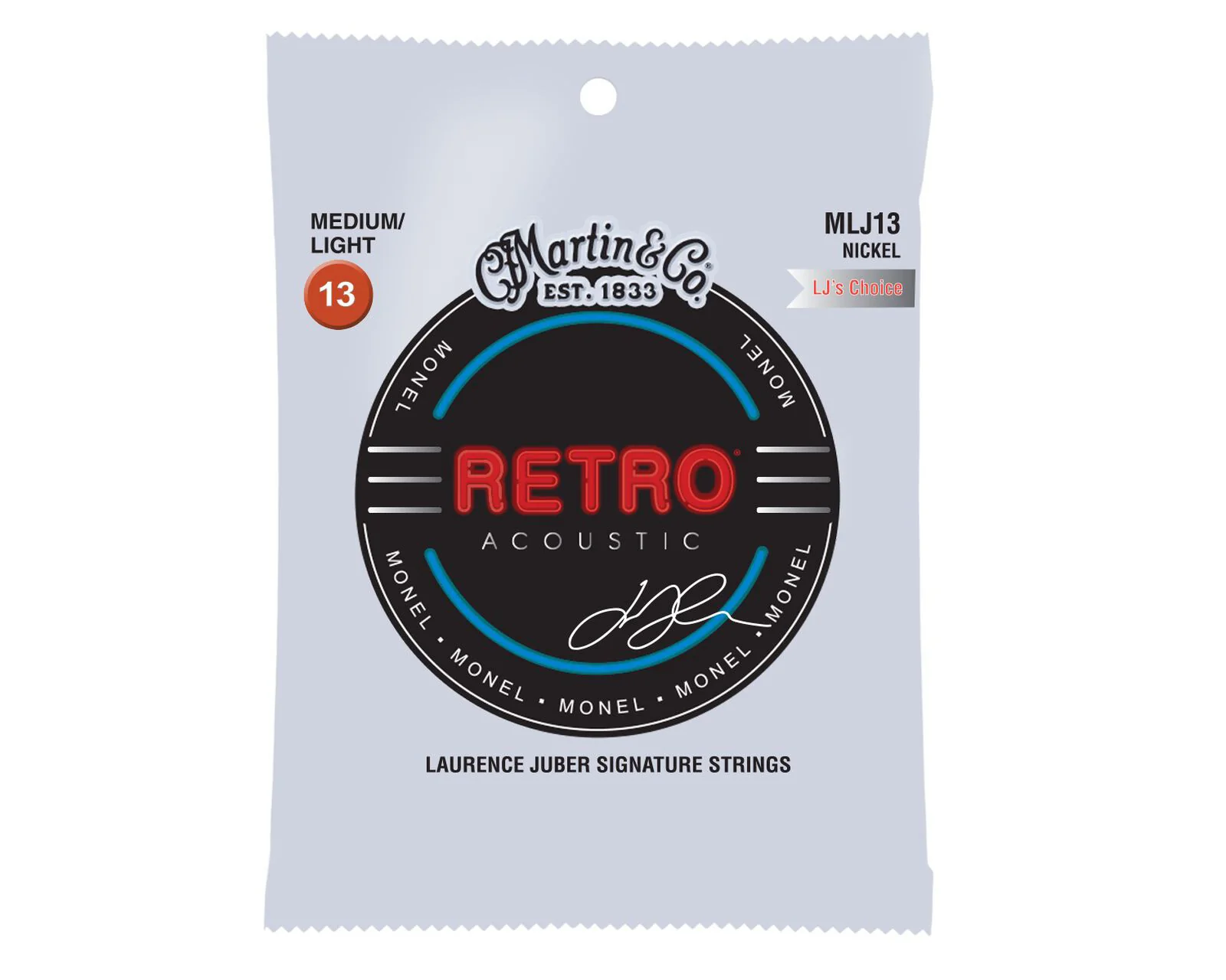 Martin Retro Monel Laurence Juber 13-56