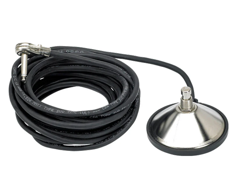 Fender 1-Button Vintage-Style Footswitch: with 1/4" Jack