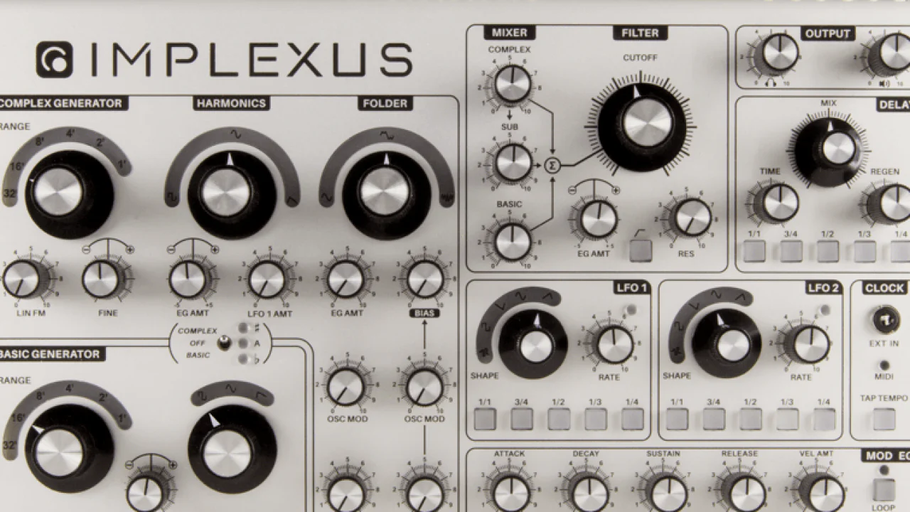 Majella Audio Implexus Hybrid Desktop Analogue Synthesizer - Image 3