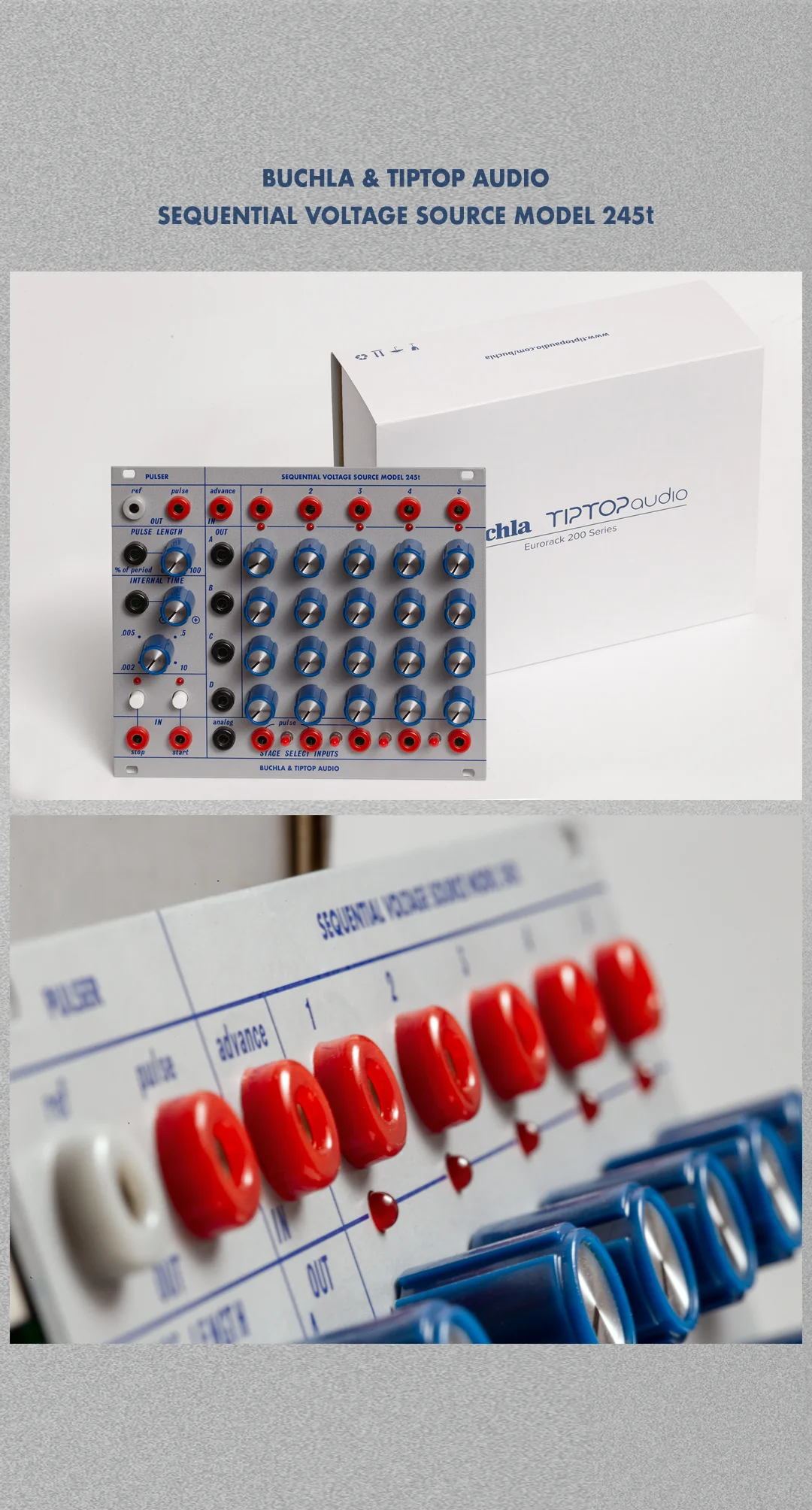 Tiptop Audio Buchla Model 245t Sequential Voltage Source - Image 8