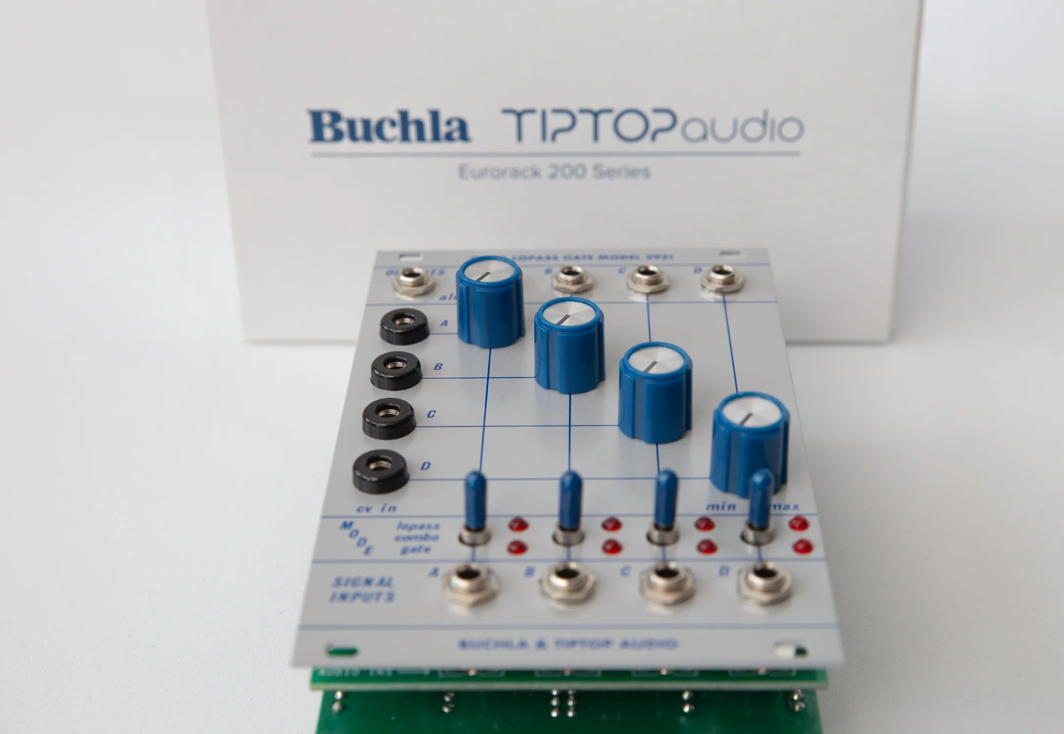 Tiptop Audio Buchla 292t Quad Lopass Gate - Image 4