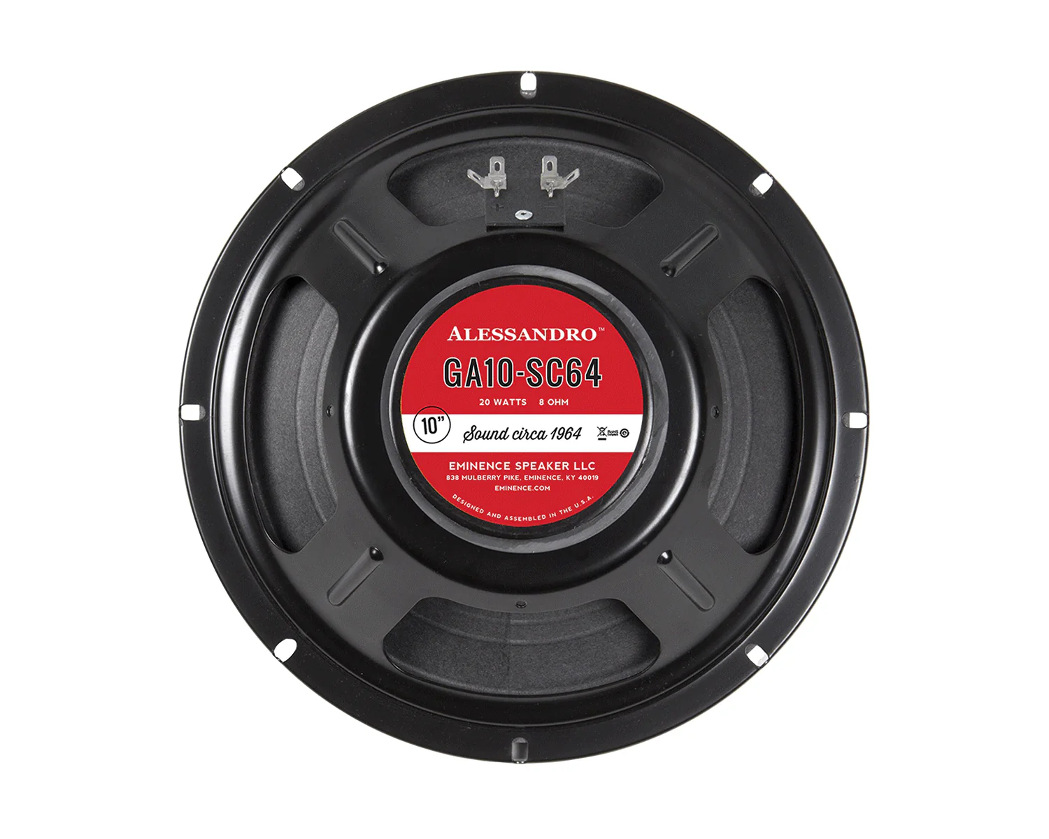 Eminence George Alessandro Signature GA10-SC64 20 Watt 10" 8Ω Loudspeaker