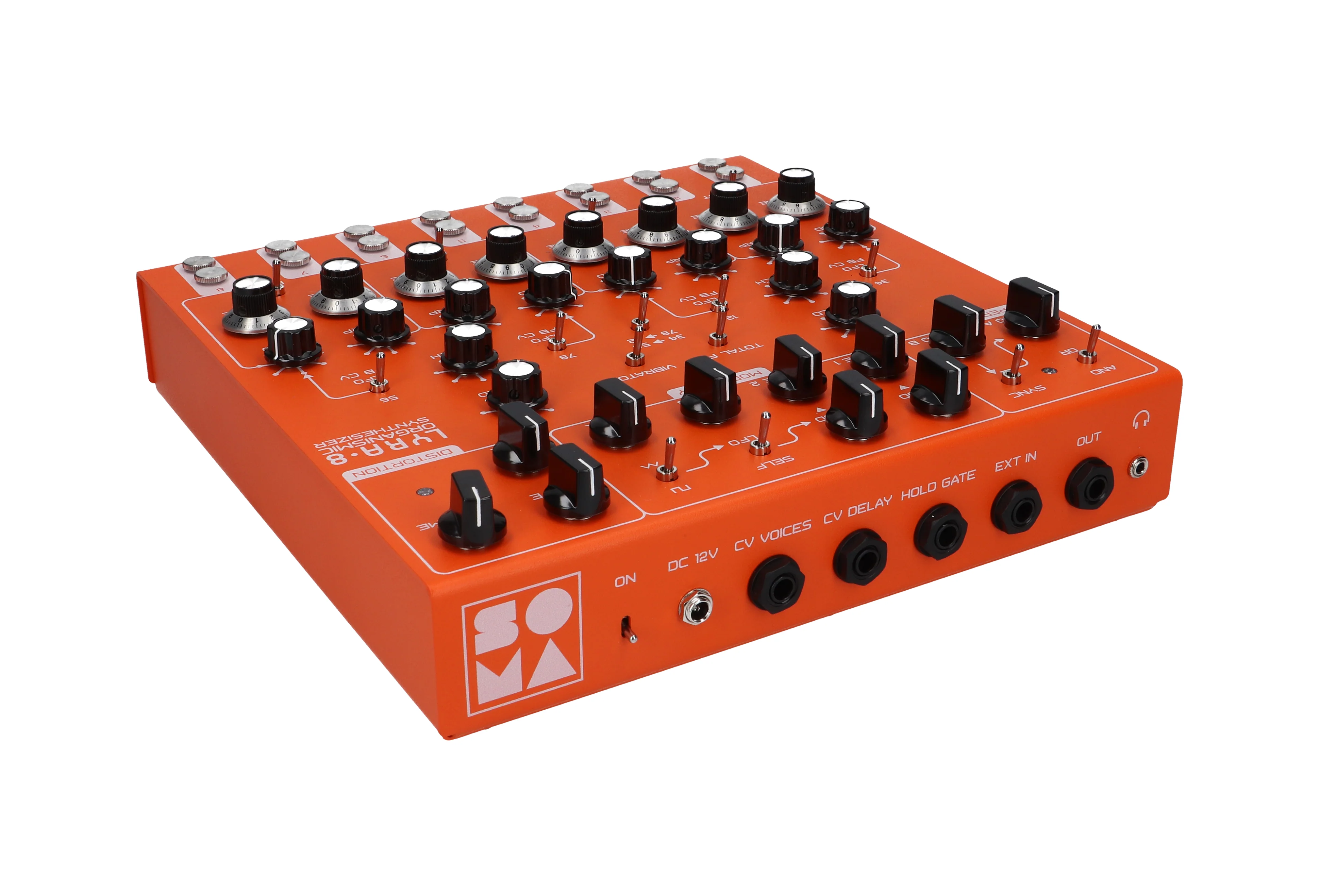 Soma Laboratory Lyra-8 Organismic Synthesizer - Orange - Image 3