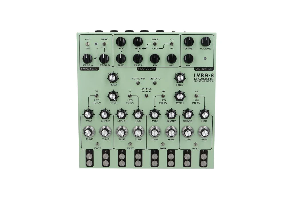 Soma Laboratory Lyra-8 Organismic Synthesizer - Green - Image 4