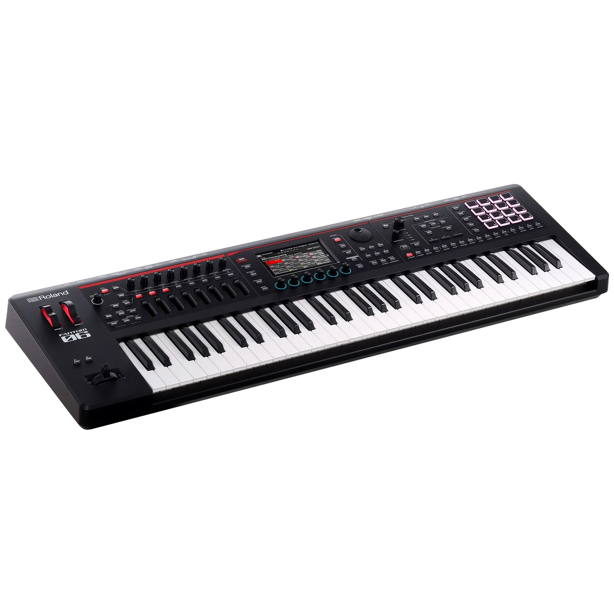 Roland FANTOM 06 61-Key Synthesizer Keyboard w/ Synth Action & Colour Touchscreen - Image 3