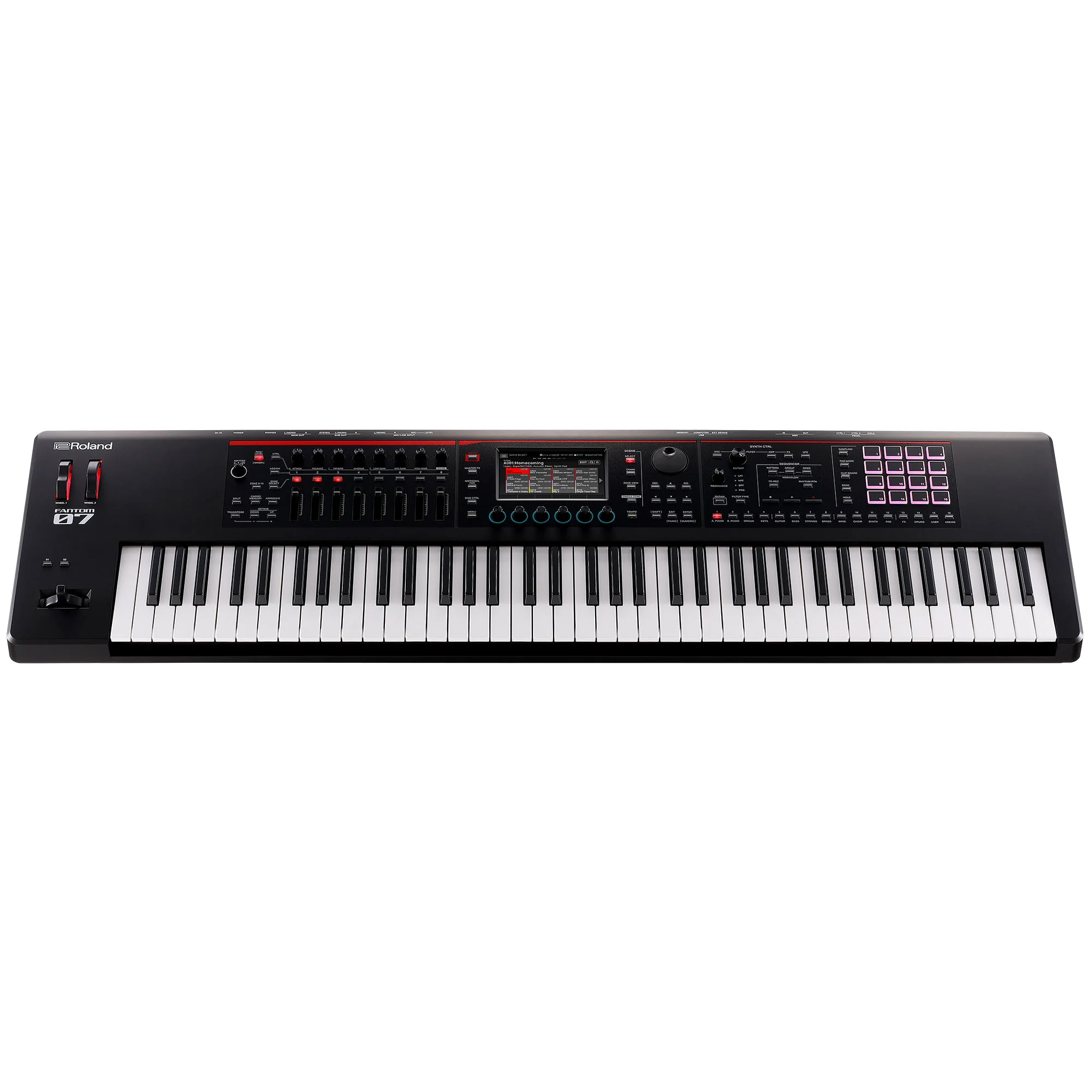 Roland FANTOM 07 76-Key Synthesizer Keyboard - Image 6