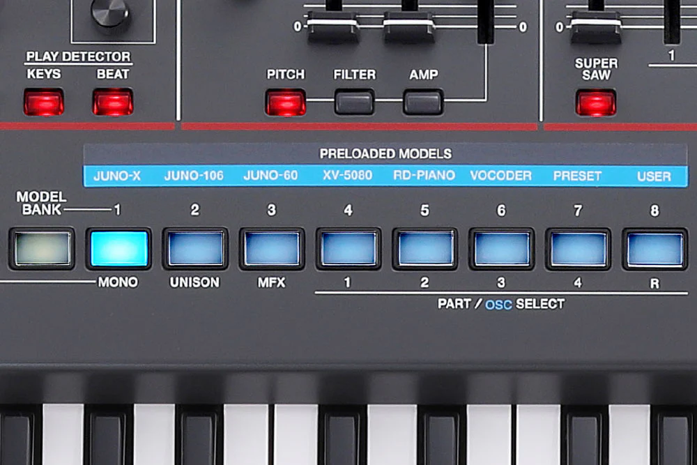 B Stock Roland JUNO-X 61-key Programmable Polyphonic Synthesizer - Image 7
