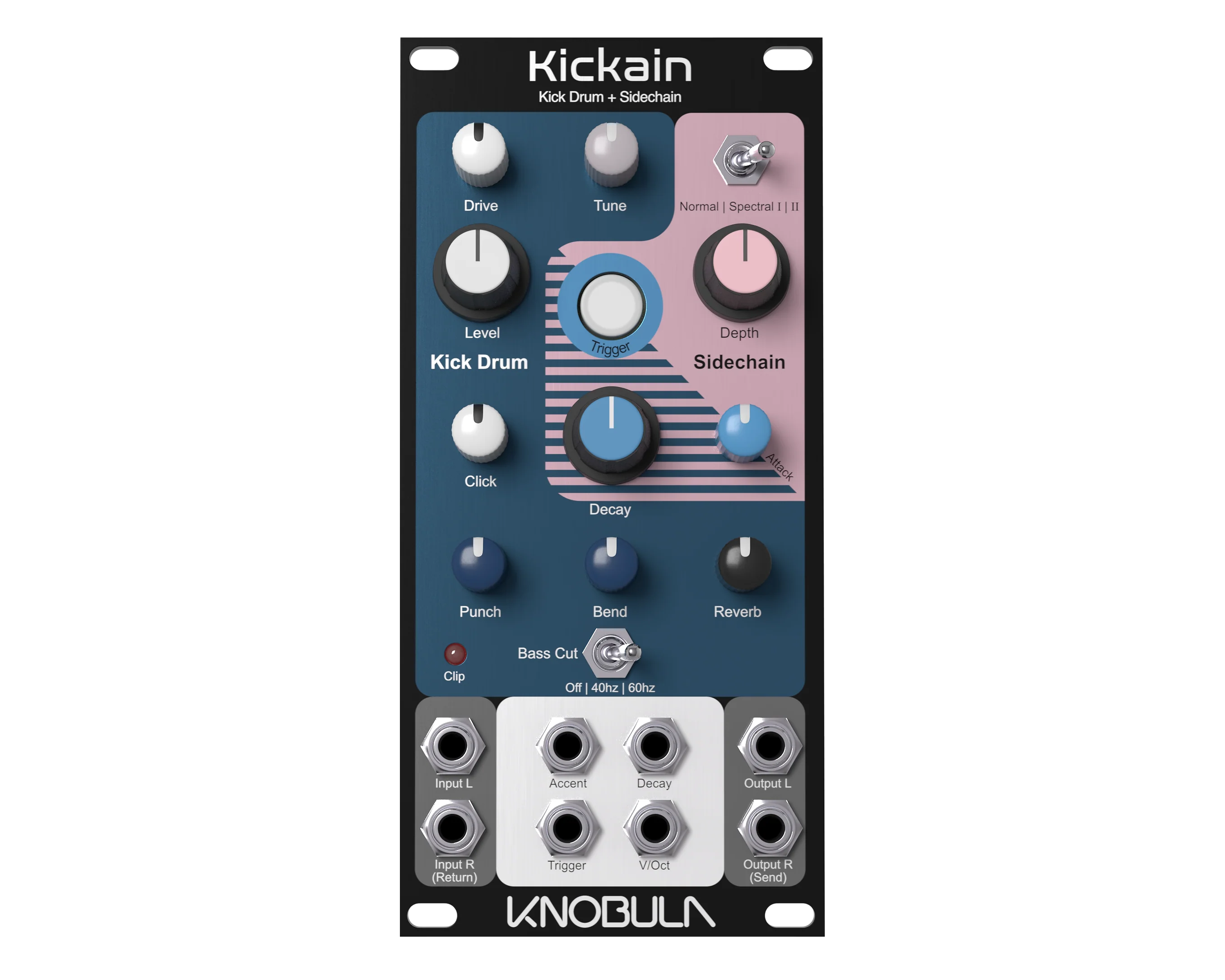 Knobula Kickain 909 Inspired Kick Drum Module