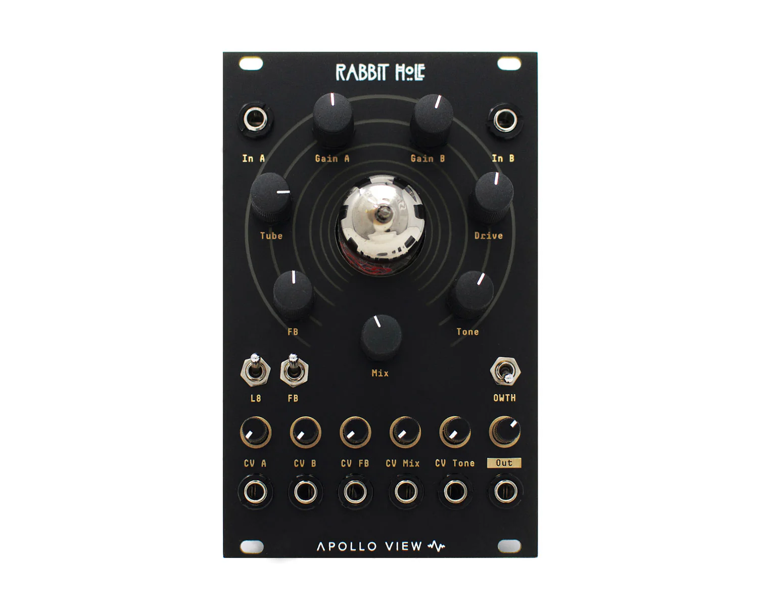 Apollo View Rabbit Hole Valve Summing Mixer Eurorack Module