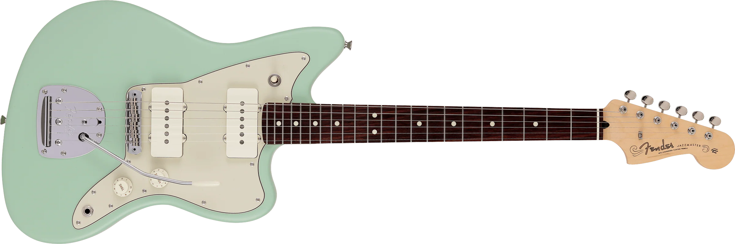 Fender Made in Japan Junior Collection Jazzmaster - Satin Surf Green - Image 2