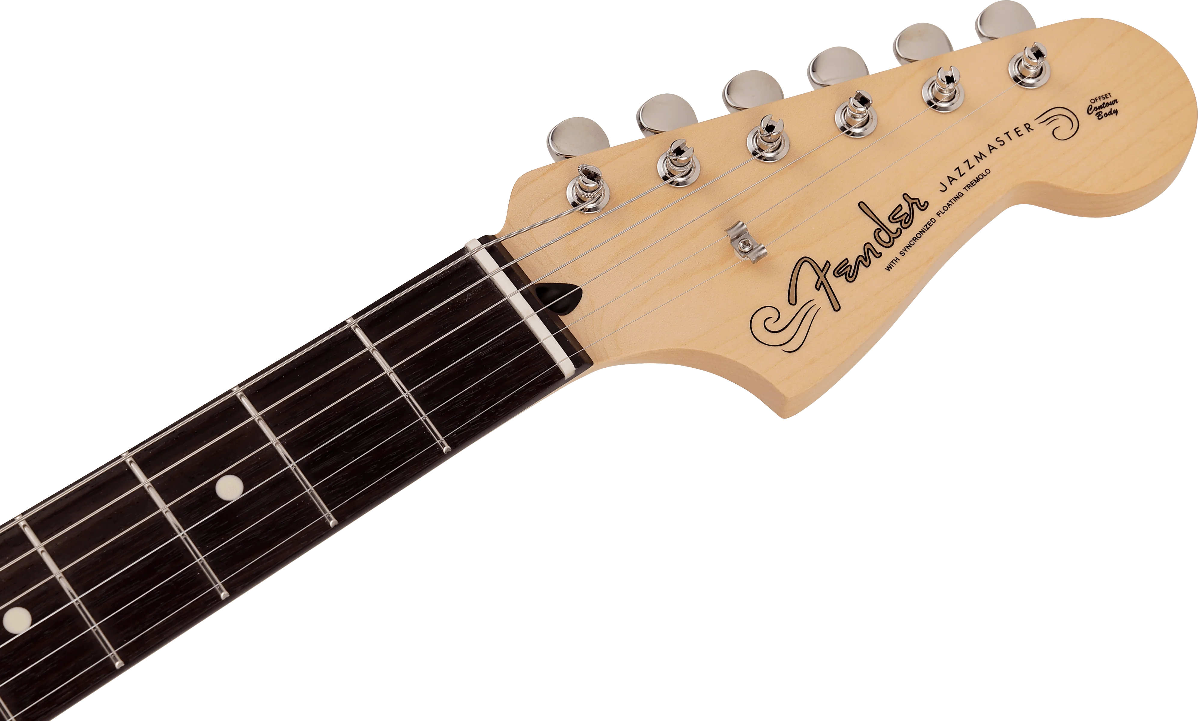 Fender Made in Japan Junior Collection Jazzmaster - Daphne Blue - Image 2