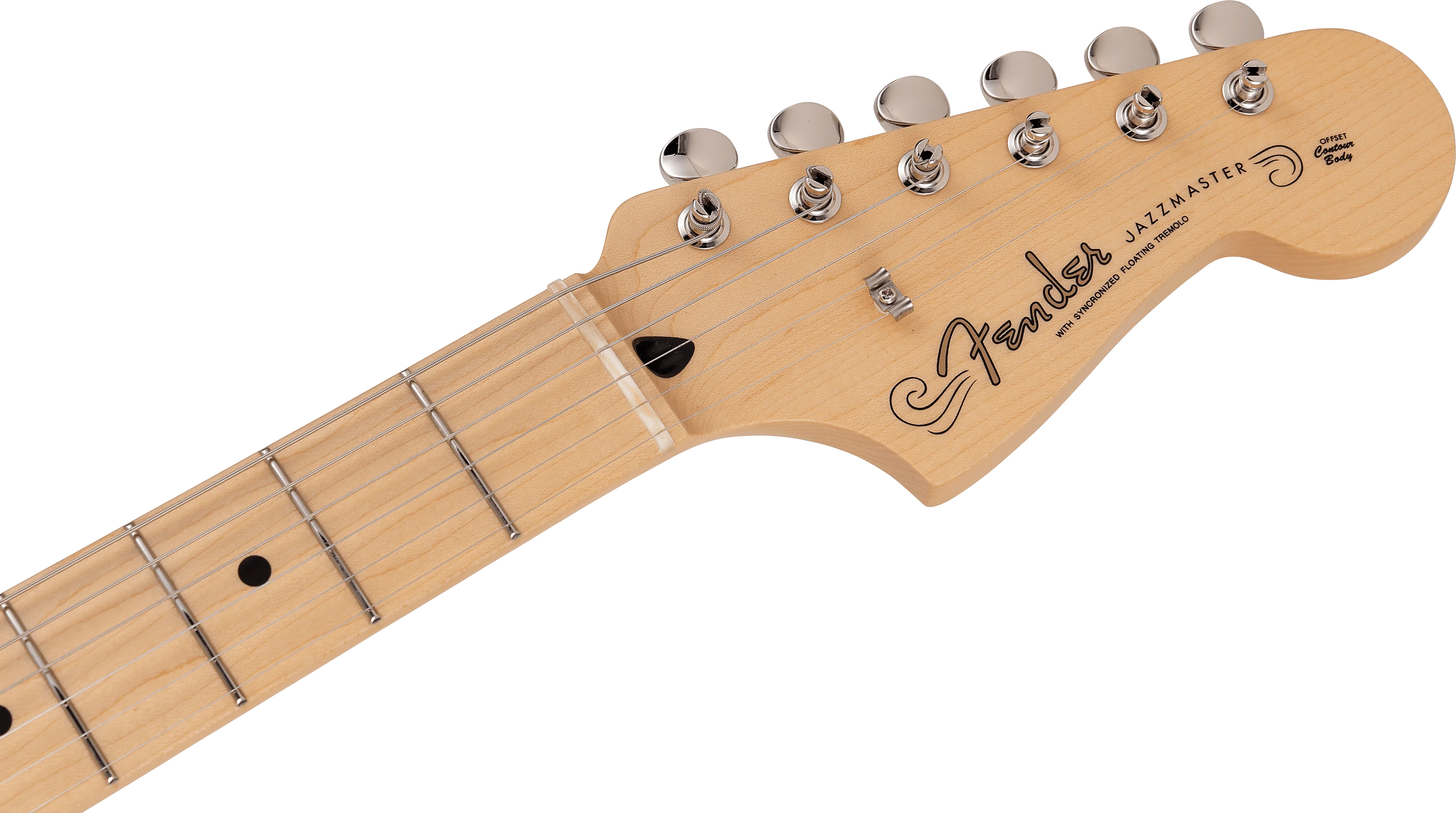 Fender Made in Japan Junior Collection Jazzmaster - Satin Shell Pink - Image 2