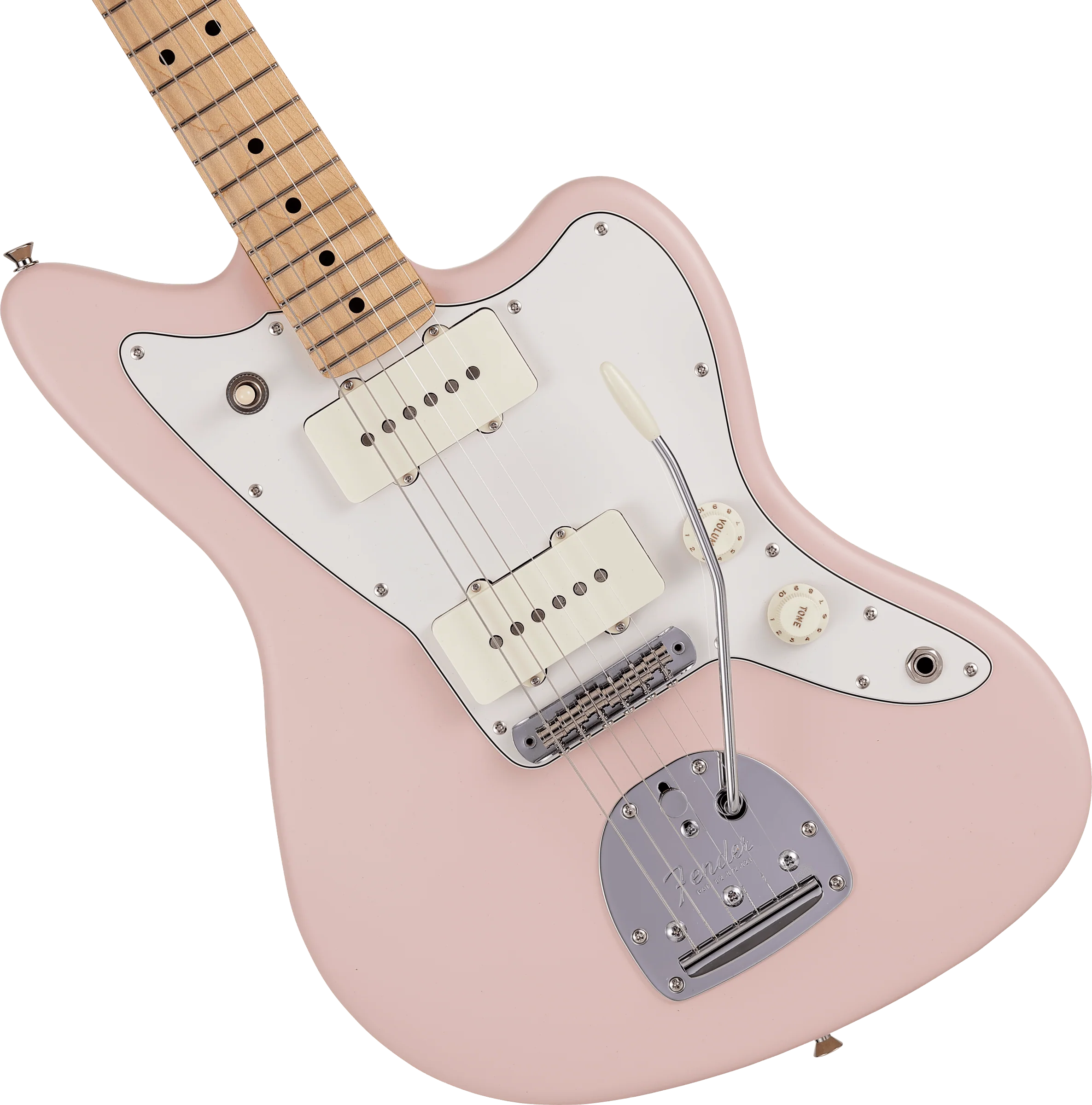 Fender Made in Japan Junior Collection Jazzmaster - Satin Shell Pink - Image 6