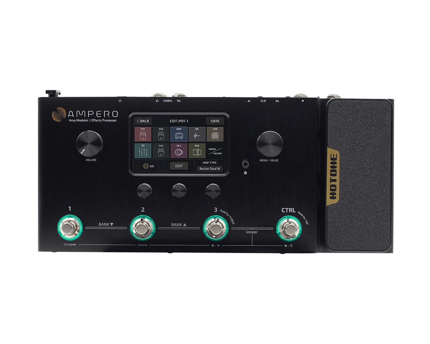 Hotone Ampero MK1 Amp Modeler & Effects Processor