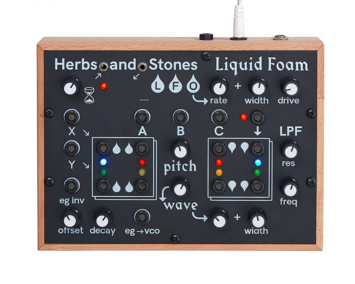 Herbs & Stones Liquid Foam Modular Mono Analogue Groovebox