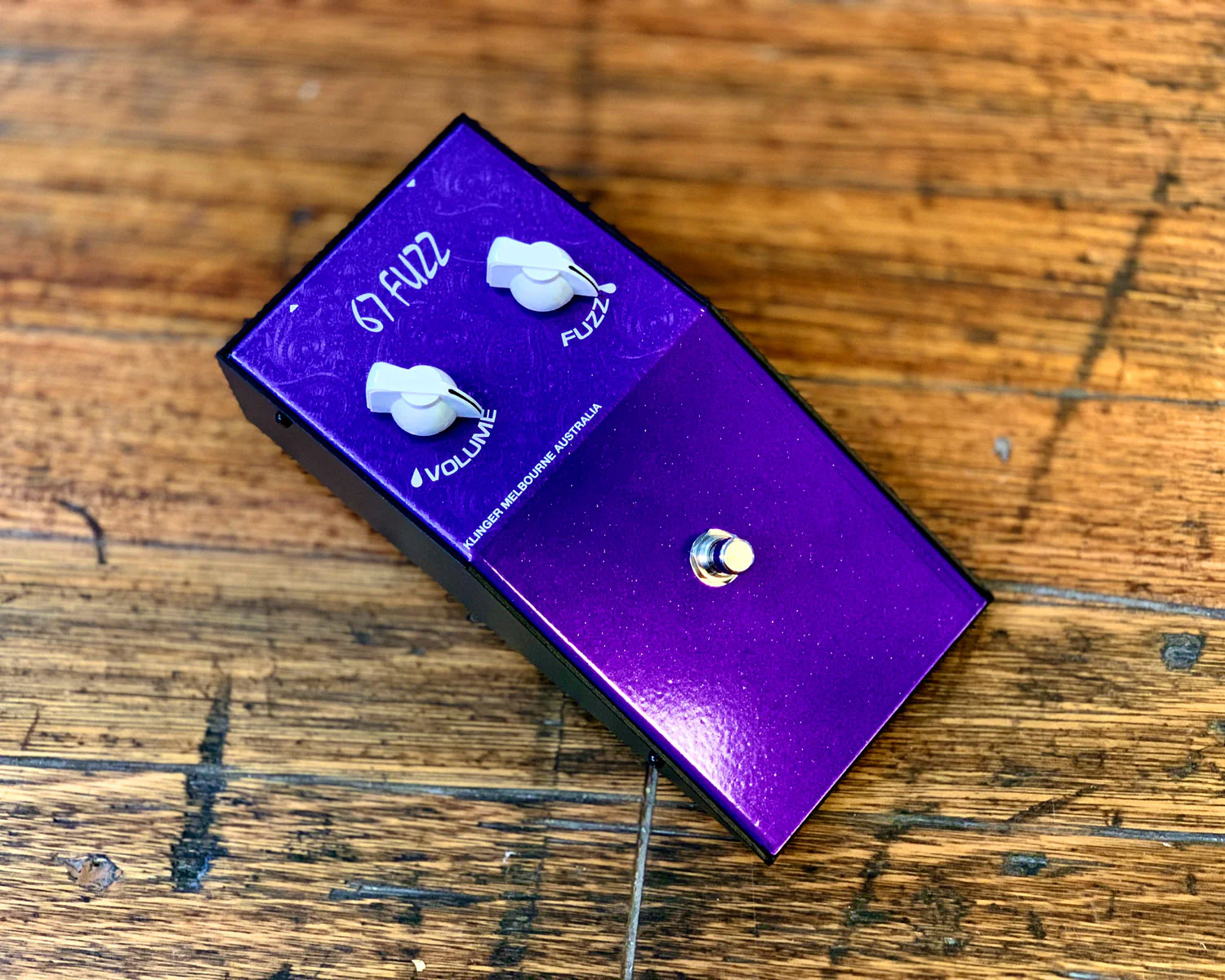 Klinger 67 Fuzz - Purple Wedge / Handwired in Melbourne 💜