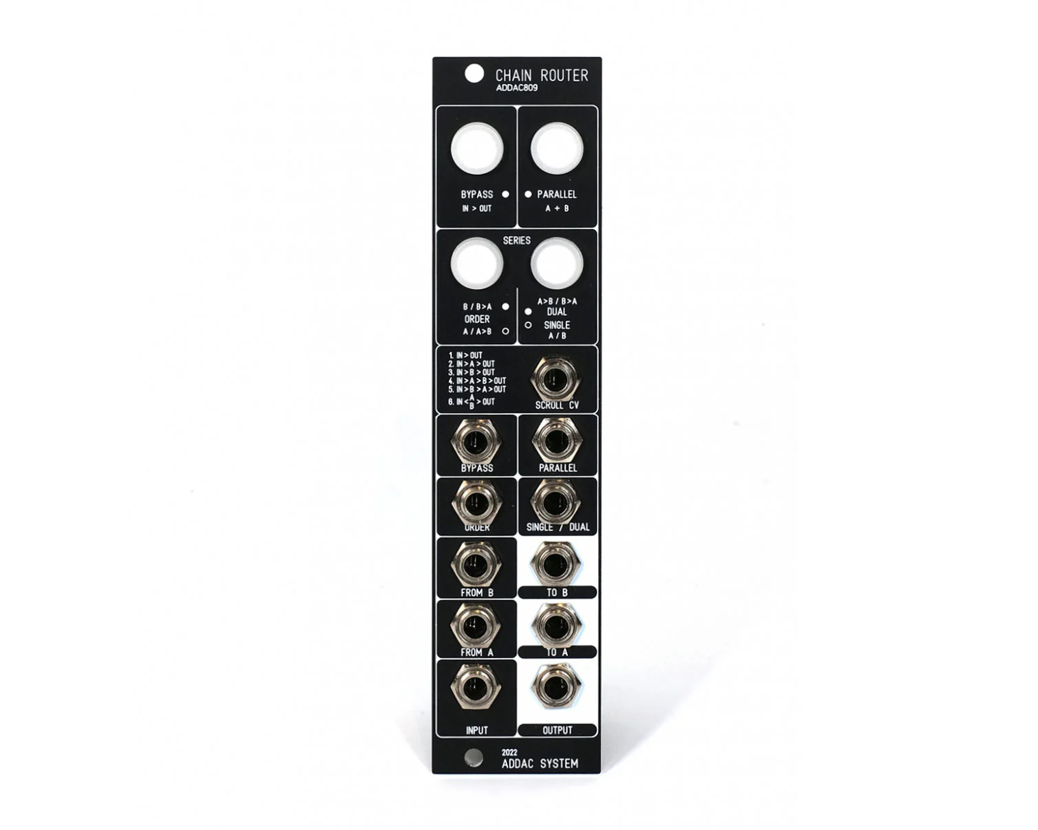 ADDAC System ADDAC809 Chain Router