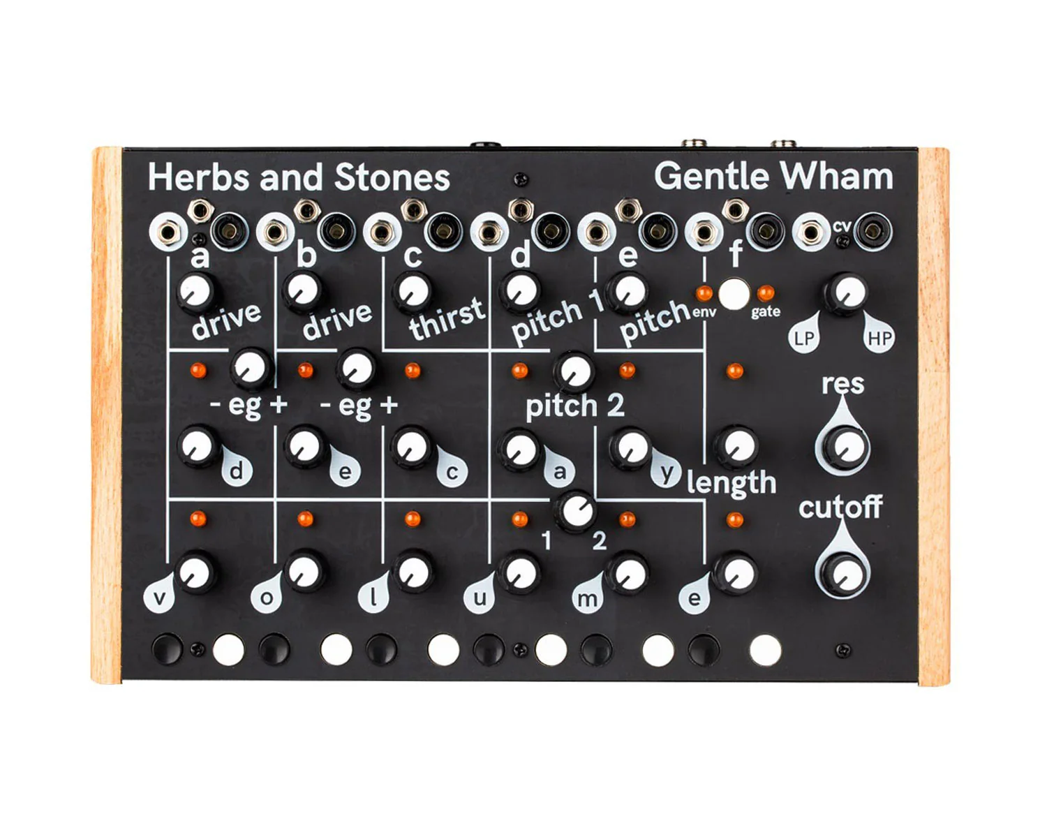 Herbs & Stones Gentle Wham Six Voice Analog Drum Synthesiser