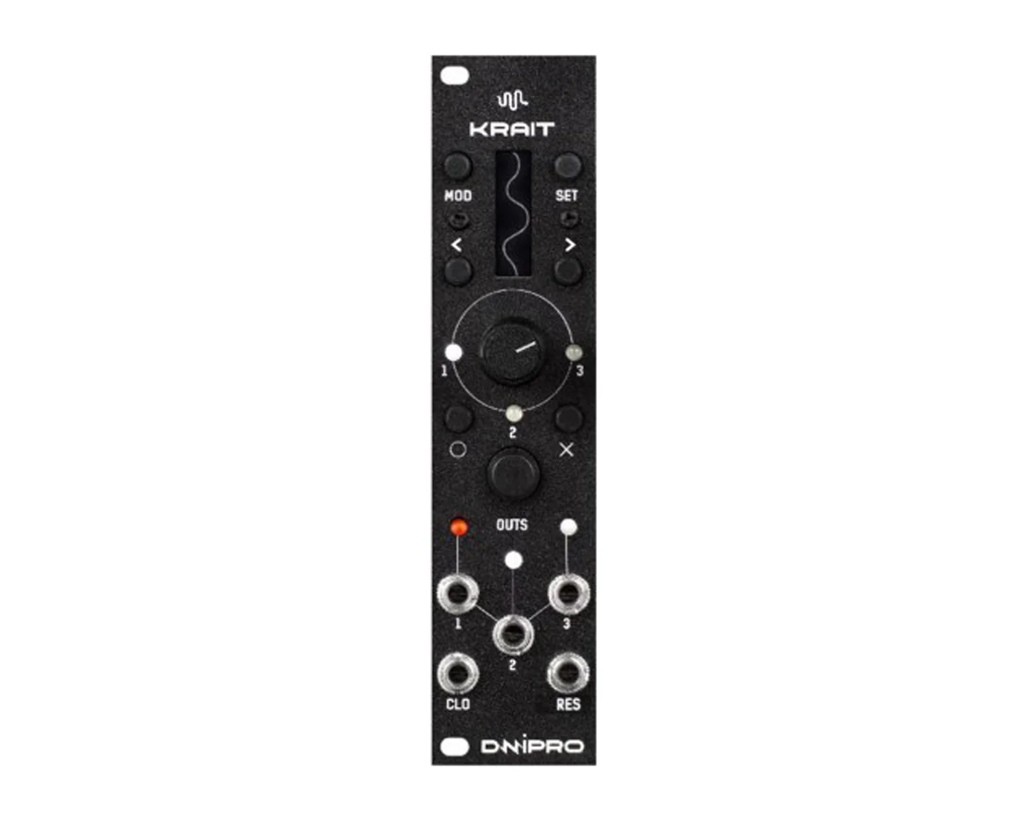 DivKid/DNIPro Krait Knob Recorder/LFO/Random - Black