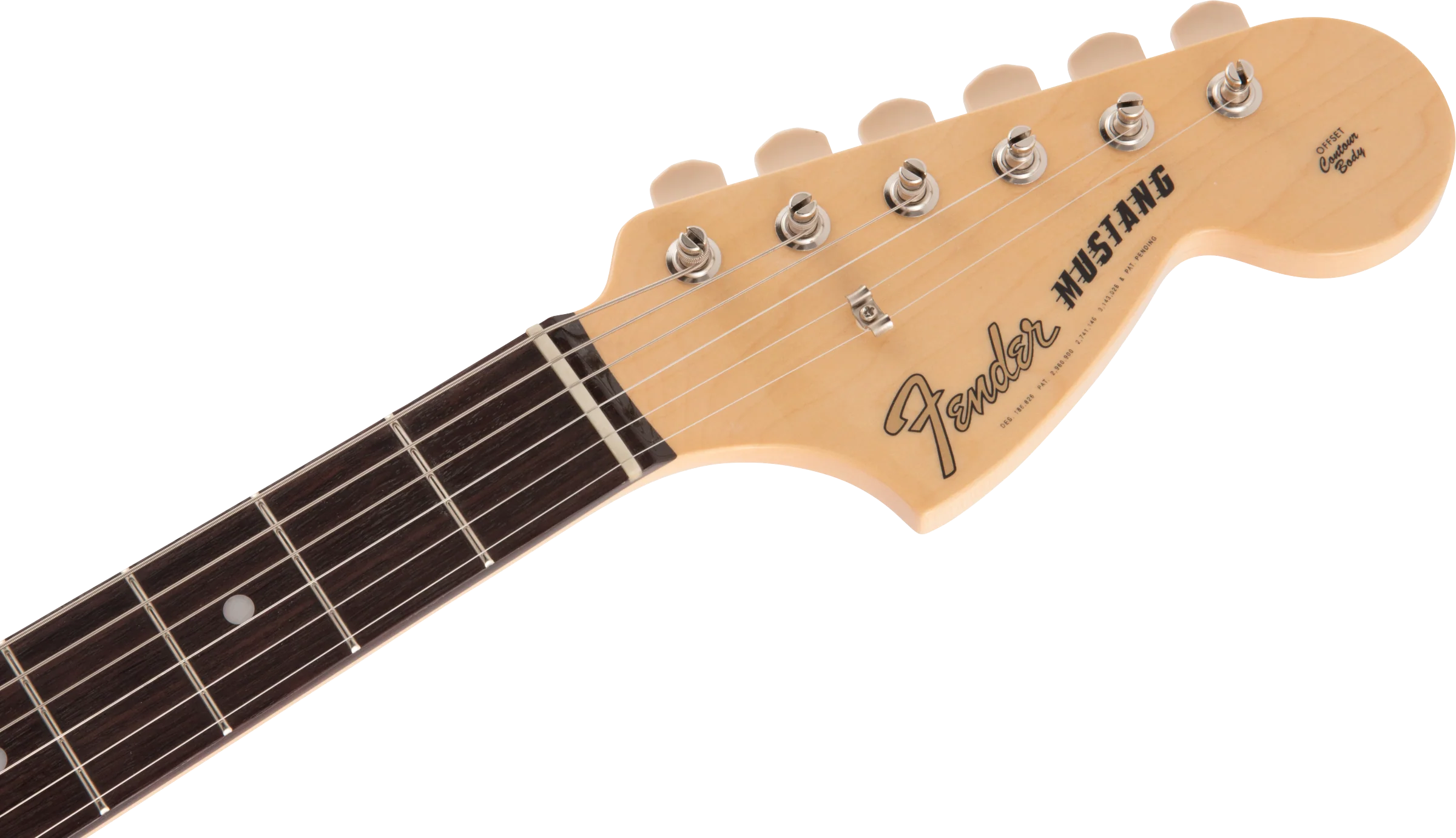 Fender Made in Japan Traditional '60s Mustang - Olympic White - Image 2