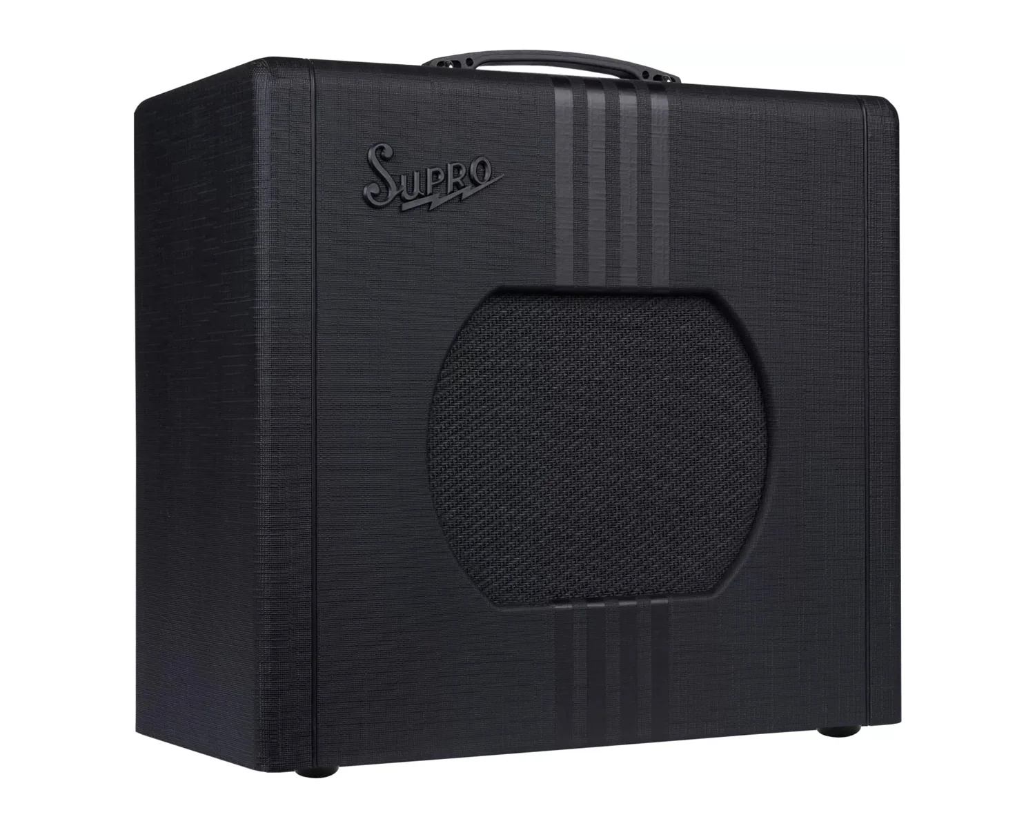 Supro Delta King 10 Guitar Amplifier - Black/Black - Image 2