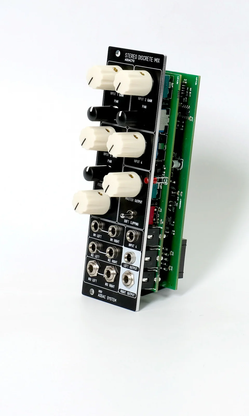 ADDAC System ADDAC713 Stereo Discrete Mixer - Image 2