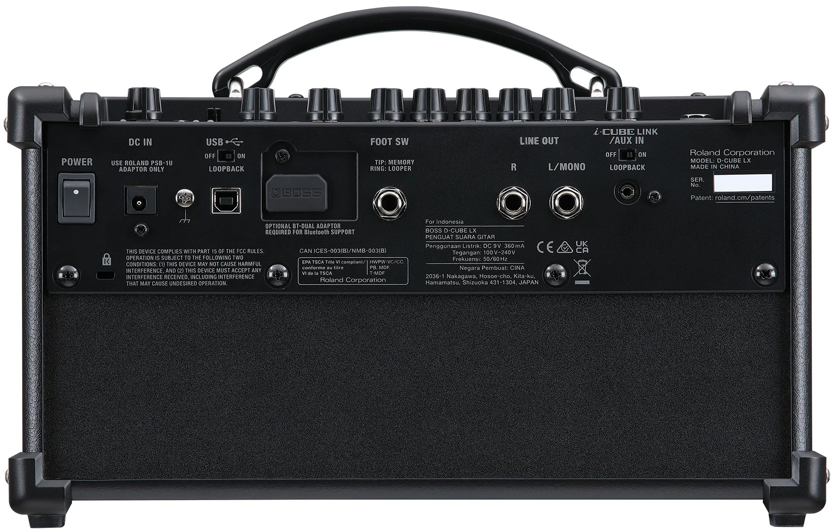 Boss Dual Cube LX Desktop Guitar Amplifier - Image 3