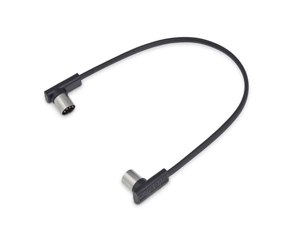 Warwick RockBoard Flat Patch Midi Cable 30cm - Black