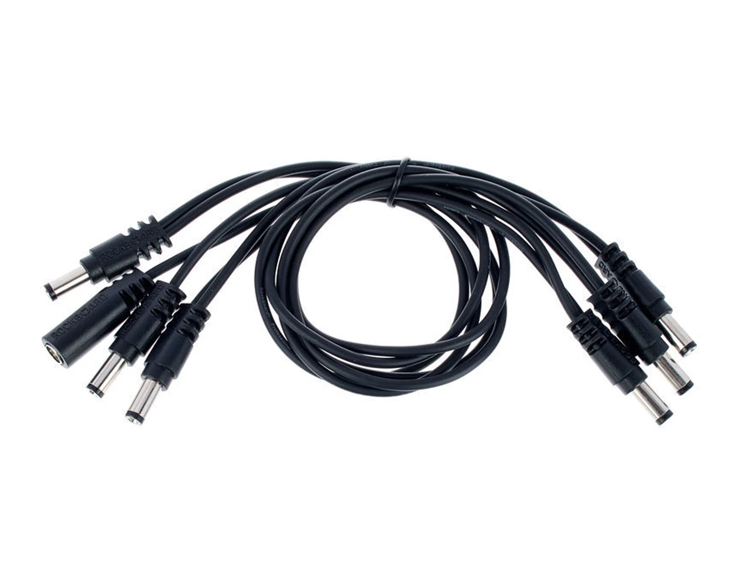 Warwick RockBoard Flat Daisy Chain Cable - 6 Outputs - Straight
