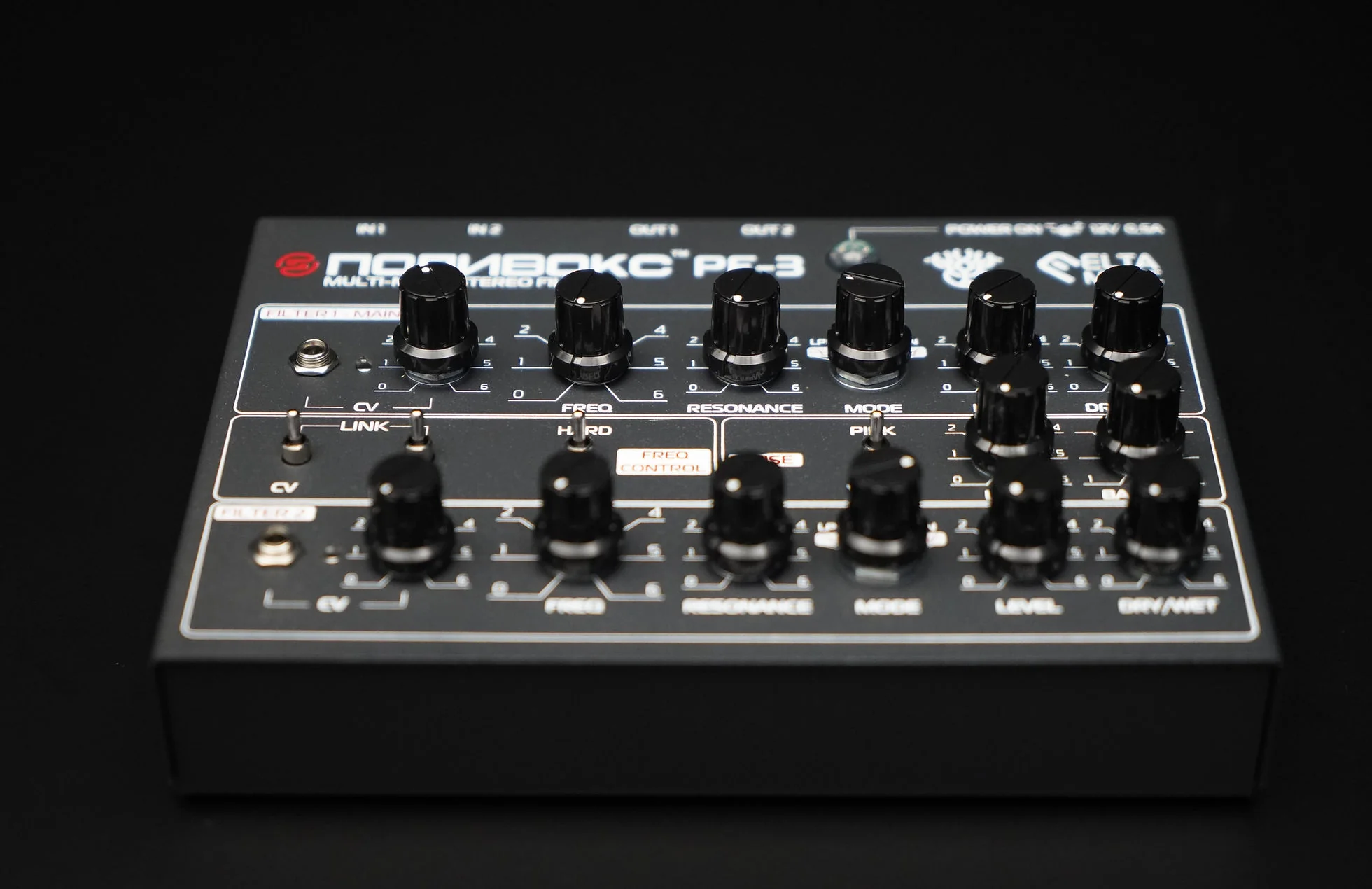 ELTA Music PF-3 POLIVOX Stereo Filter - Black - Image 4