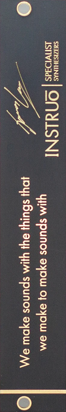 Instruo 4 HP Blank Panel - Black - Image 2