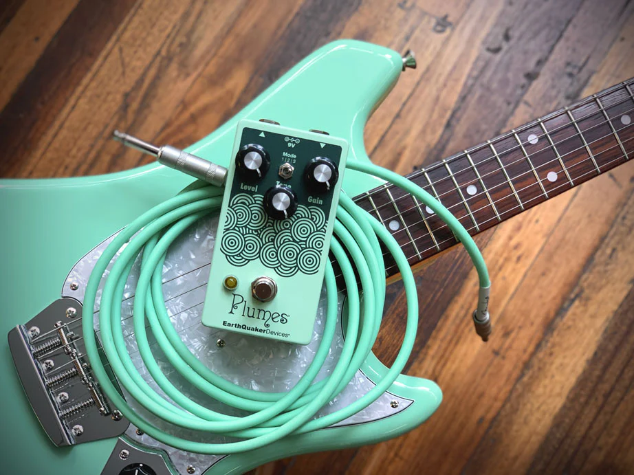 EarthQuaker Devices Plumes Small Signal Shredder - Found Sound Exclusive - 'Green on Green' - Image 3