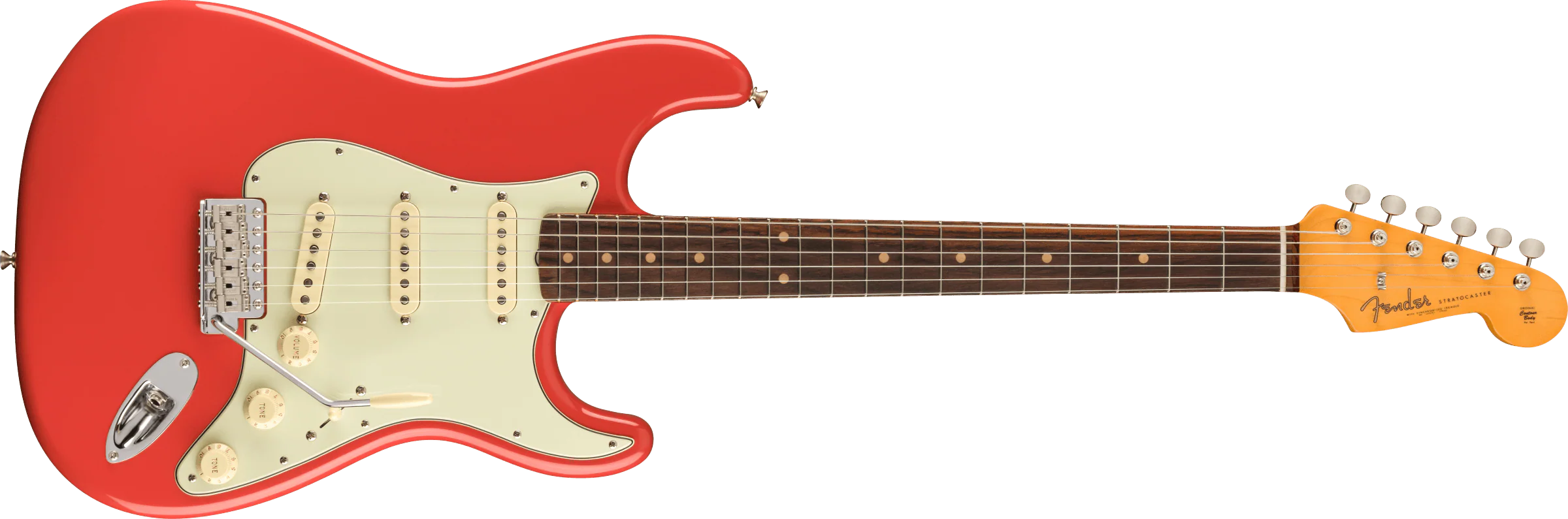 American Vintage II 1961 Stratocaster - Fiesta Red - Image 2