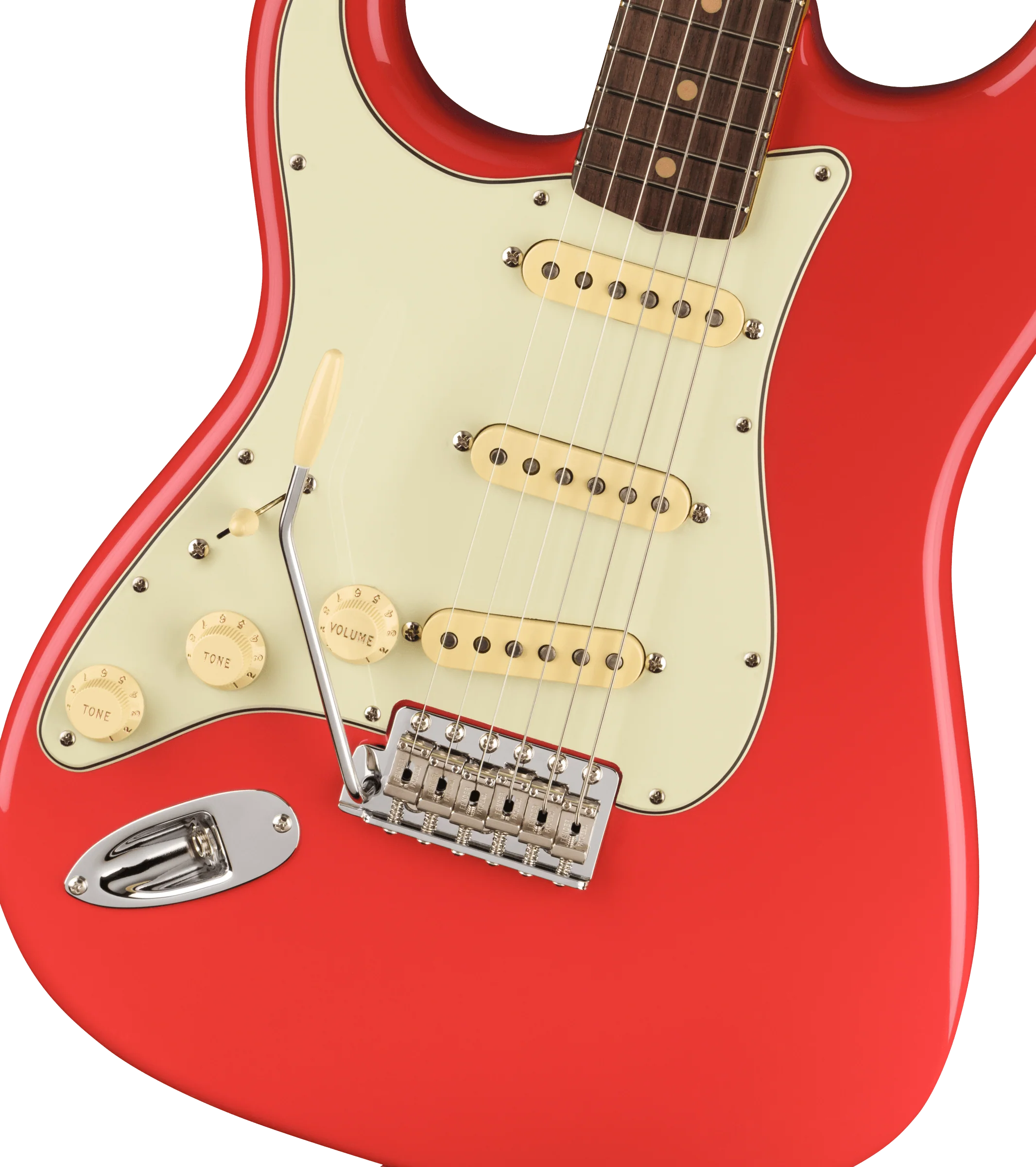 Fender American Vintage II 1961 Stratocaster - Left-Hand - Fiesta Red - Image 6
