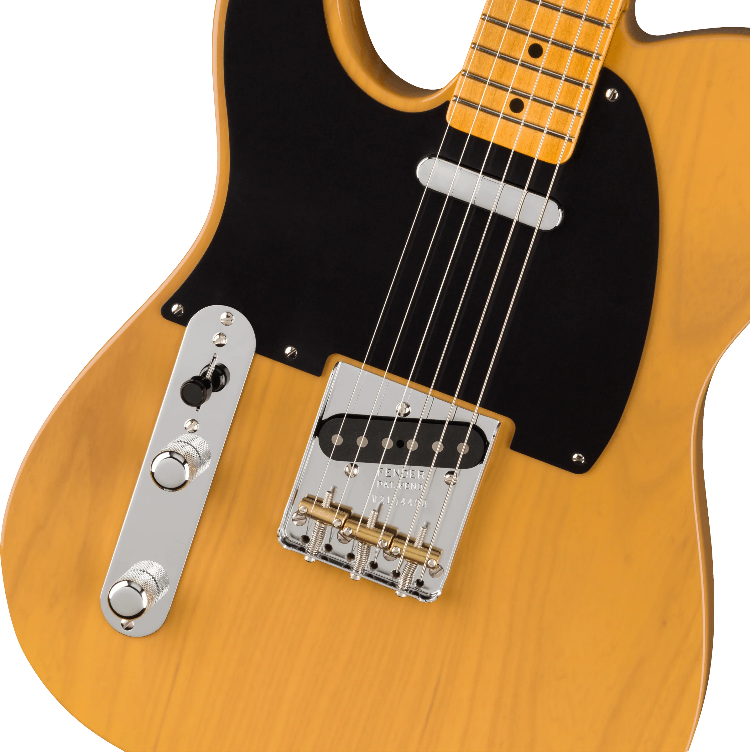 Fender American Vintage II 1951 Telecaster - Left-Hand - Butterscotch Blonde - Image 6