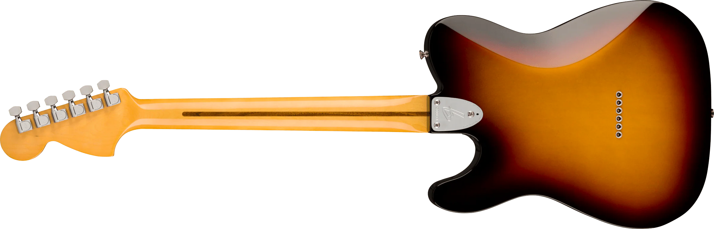 Fender American Vintage II 1975 Telecaster Deluxe - Maple Fingerboard, 3-Colour Sunburst - Image 3